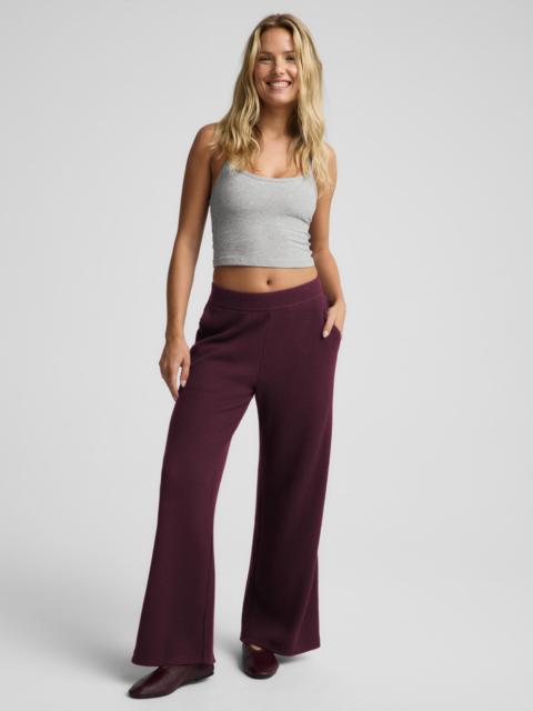 BEYOND YOGA Rest Day Waffle Wide Leg Pant