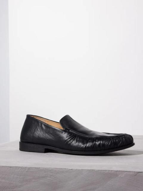 Mocassino collapsible-heel leather loafers