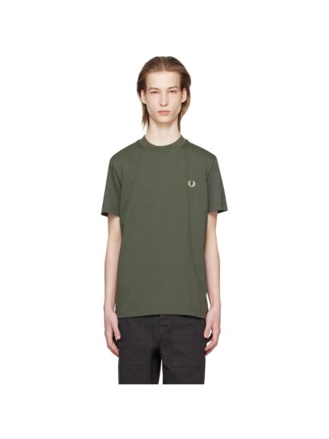 Green Warped Graphic T-Shirt