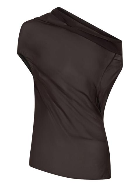 NICHOLAS Ryanne asymmetrical draped top