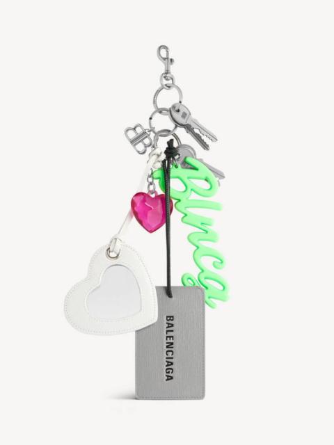 BALENCIAGA Women's Aki Keychain in Multicolored