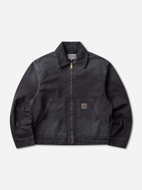 Carhartt WIP Men's OG Arcan Jacket Black (Destroy Wash)