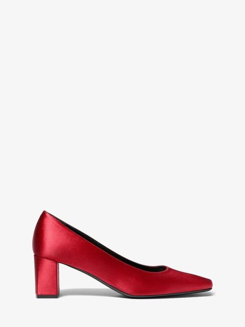 MICHAEL KORS COLLECTION Maria Satin Pump