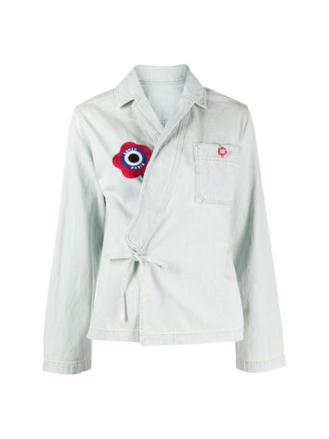 KENZO KENZO Target wrap-front jacket