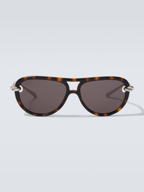 Bottega Veneta New Knot aviator sunglasses