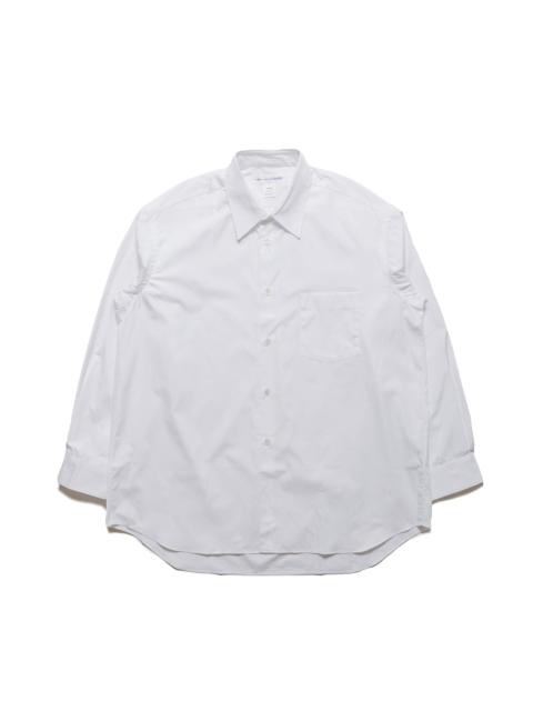 Comme des Garçons SHIRT Wide Classic Big Collar Shirt White