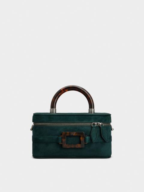 Roger Vivier Vanity Belle Vivier Mini Bag in suede