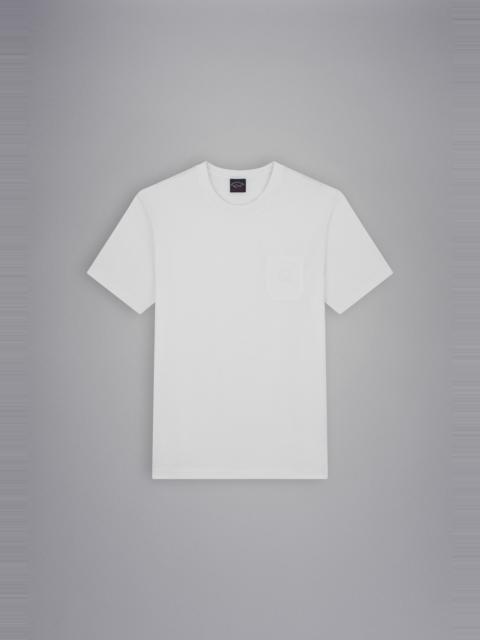 COTTON T-SHIRT WITH EMBROIDERED LOGO
