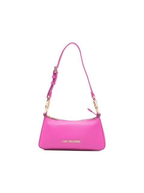 Moschino logo-lettering shoulder bag