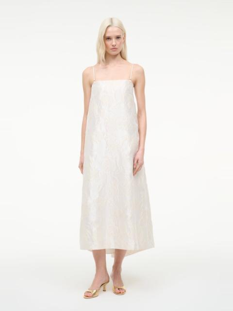 STAUD STAUD JOSIE DRESS BOTANICA IVORY