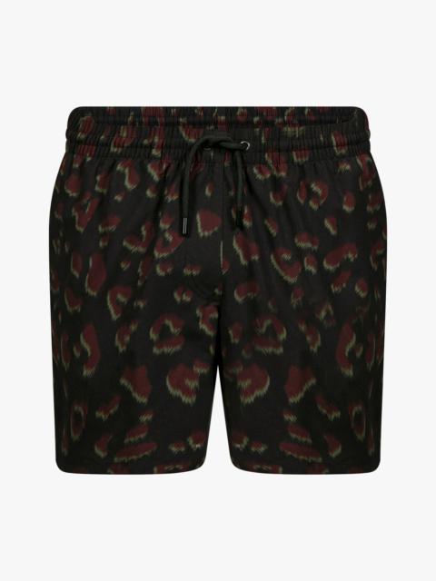 Dries Van Noten LEOPARD SWIMSHORTS