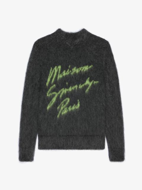 Givenchy MAISON GIVENCHY SWEATER IN MOHAIR
