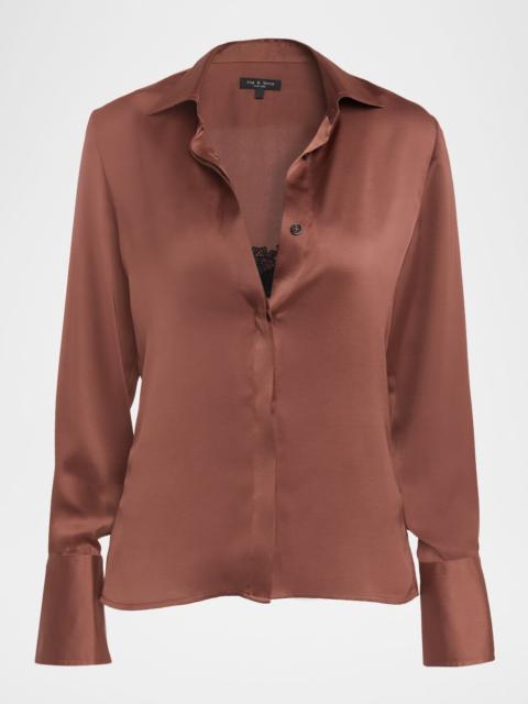 rag & bone Venus Lace Cami Blouse