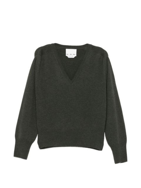 SA SU PHI V-neck cashmere sweater
