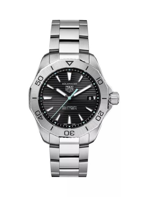 TAG Heuer Aquaracer Professional 200 Solargraph Watch, 40mm