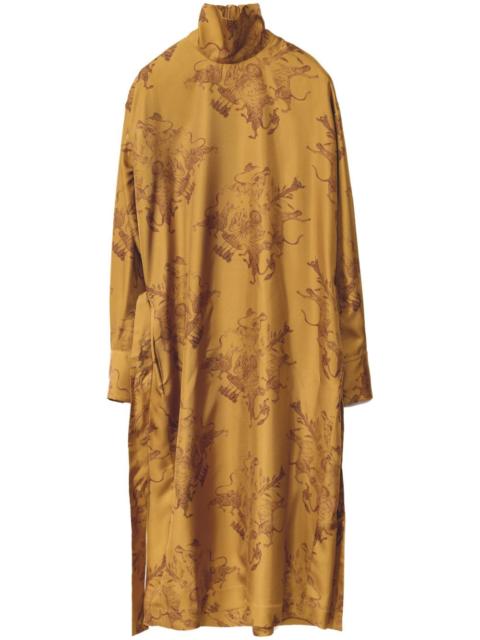 FABIANA FILIPPI printed silk dress