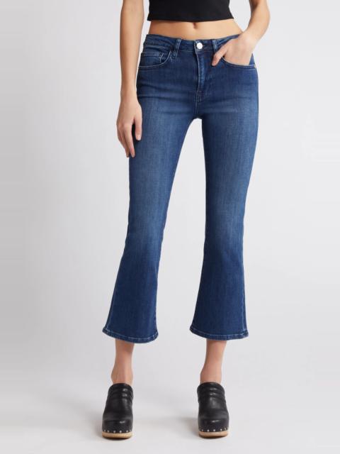 Le Crop Mid Rise Mini Boot Jeans