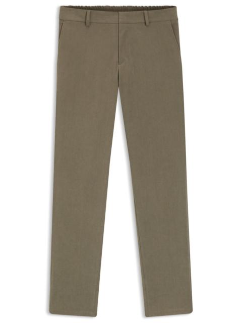 BOSS SLIM-FIT TROUSERS IN STRETCH CORDUROY