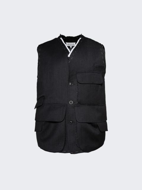 Maison Margiela Suiting Vest Grey Melange