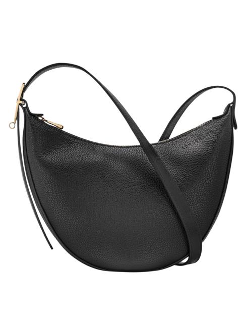 Longchamp Le Foulonné S Crossbody bag Black - Leather