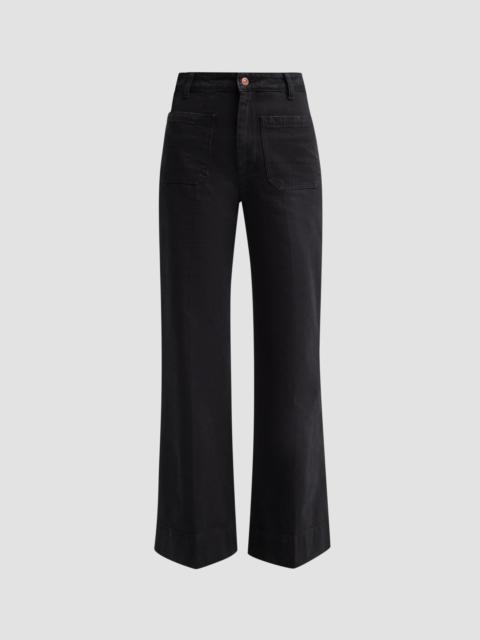 Victoria Beckham Women's Alina Patch Pocket Jeans - Washed Black