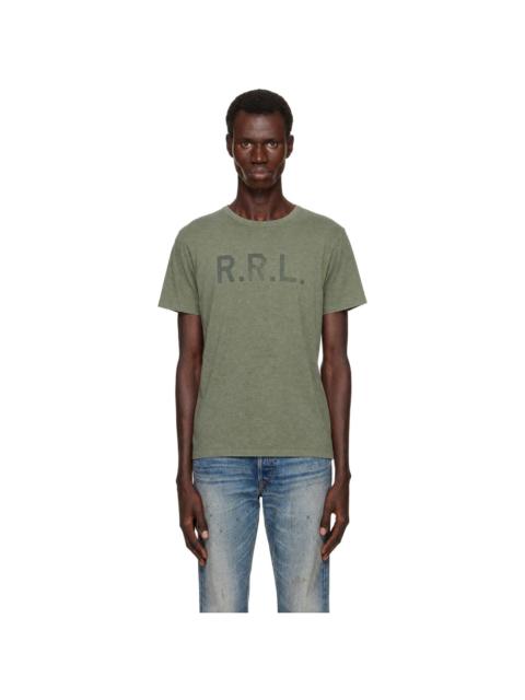 RRL by Ralph Lauren Khaki Logo T-Shirt