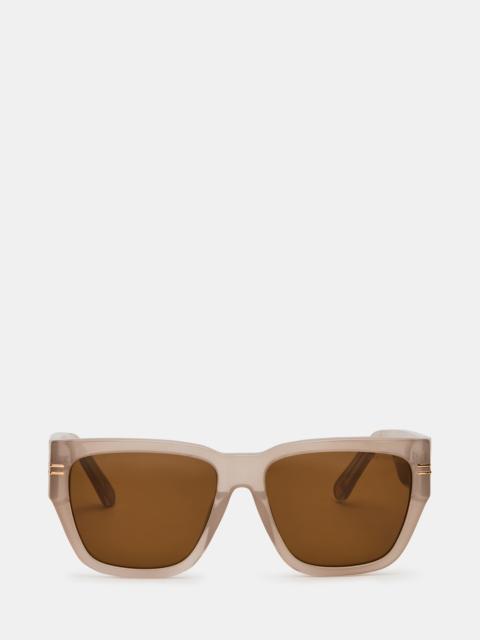 STEVE MADDEN BRAISON SUNGLASSES TAN