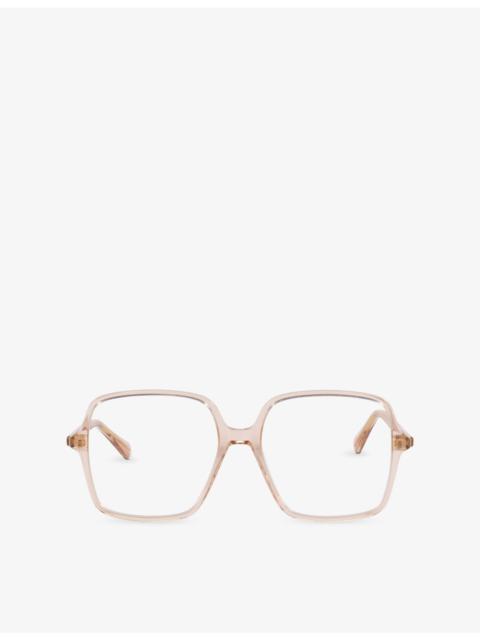 GUCCI GC001873 Square-Frame Acetate Eyeglasses