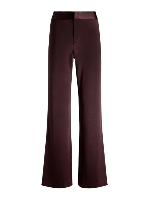 Alice + Olivia JC WIDE LEG SIDE SLIT PANT