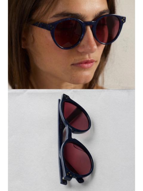 FREE PEOPLE Kerrin Round Polarized Sunglasses