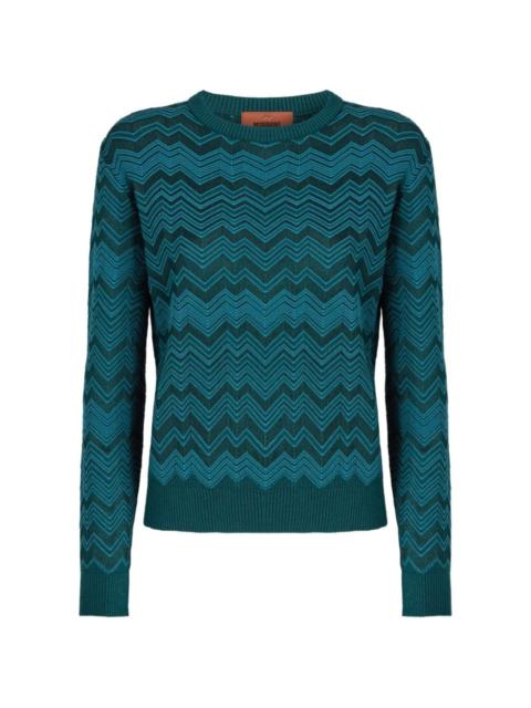 Missoni chevron-pattern sweater