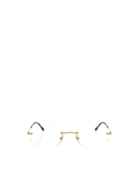 Ray-Ban RB3792V rimless geometric-frame glasses