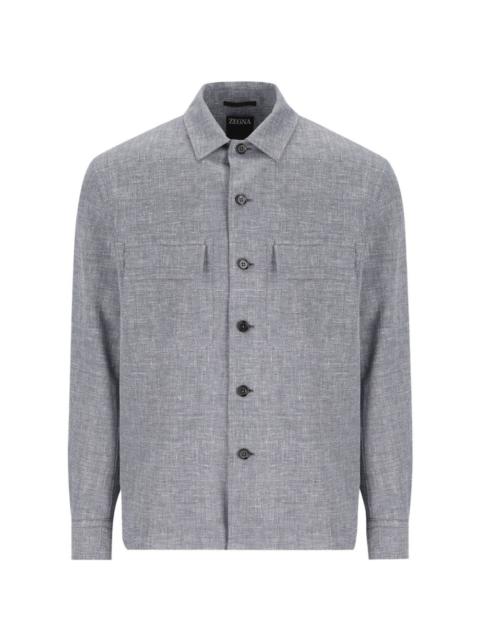 POST ARCHIVE FACTION (PAF) Shirring Shirt (2025) - 25F100BR