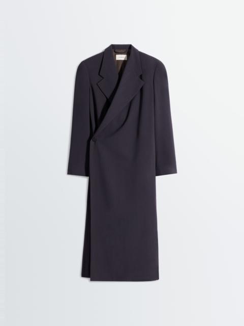 Lemaire WRAP OVER COAT IN WOOL CREPE