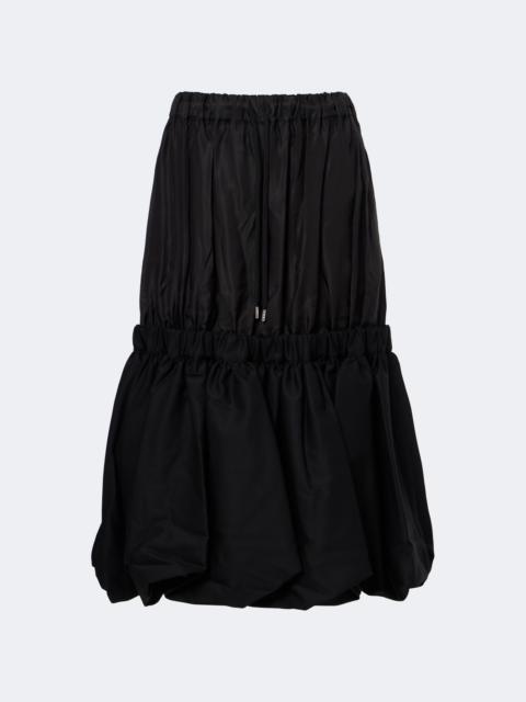 Noir Kei Ninomiya Tiered midi skirt
