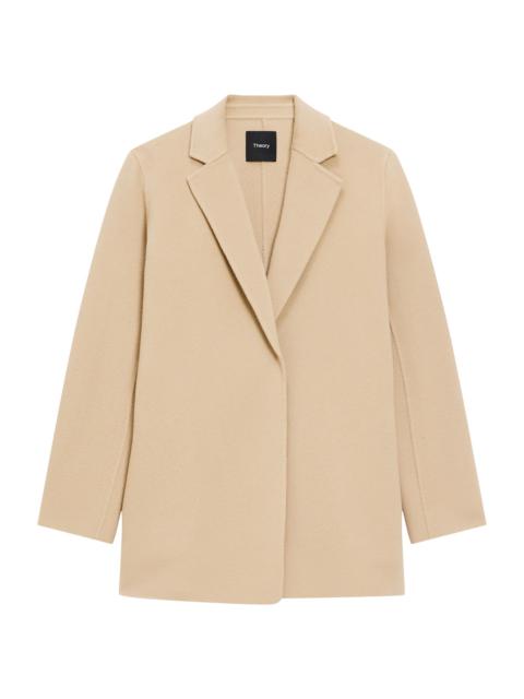 Theory Women's Clairene Wool-Cashmere Blazer - New Camel
