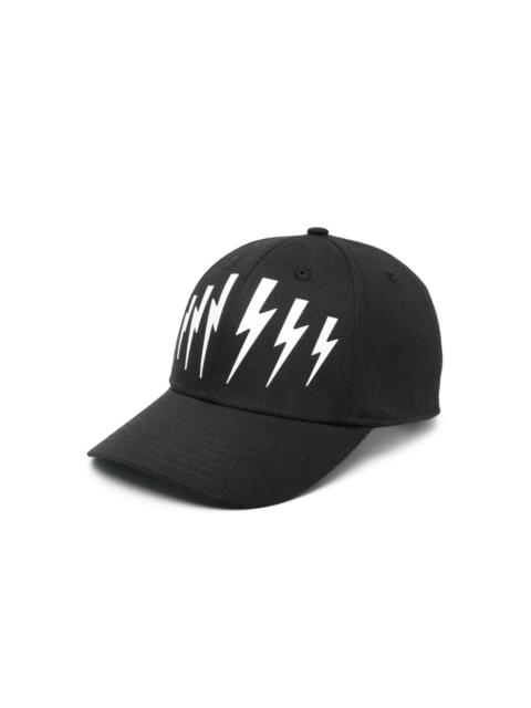 Neil Barrett Bolt-raised cap