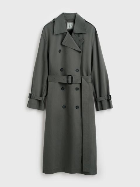 TOTEME Crisp summer trench taupe