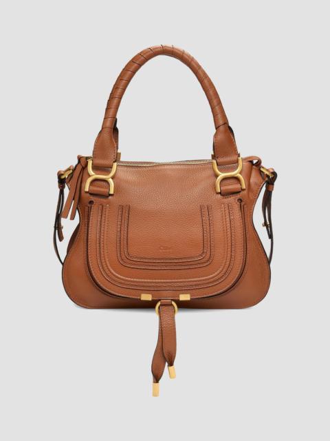 Chloé Women's Small Marcie Leather Satchel - Tan