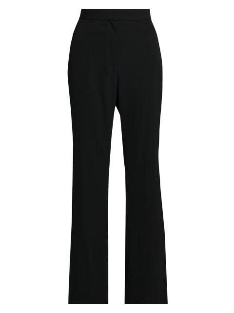 Stella McCartney Women's Iconic Flared Wool Trousers - Black