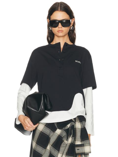 THE ATTICO Layered Tee