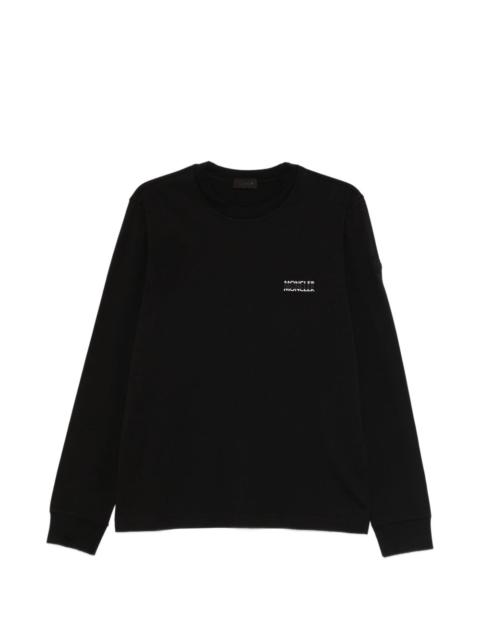 Moncler long-sleeve cotton T-shirt