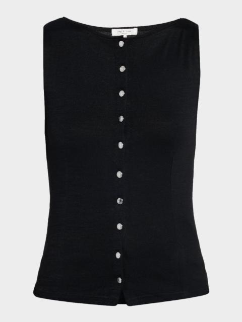 rag & bone The Knit Boatneck Top