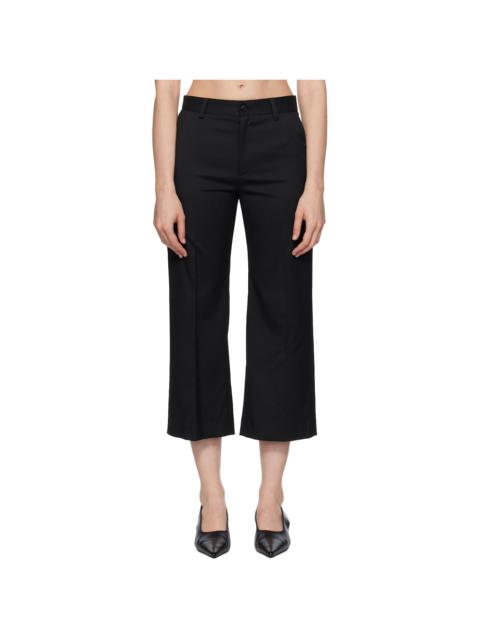 MM6 Maison Margiela Black Tailoring Blend Trousers