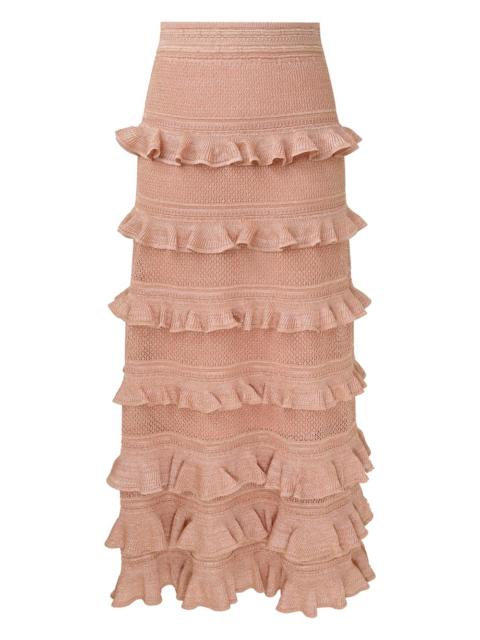Zimmermann VALIANT FRILL MIDI SKIRT