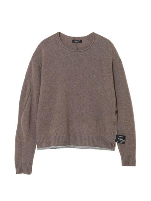 UNDERCOVER ribbed-trim sweater