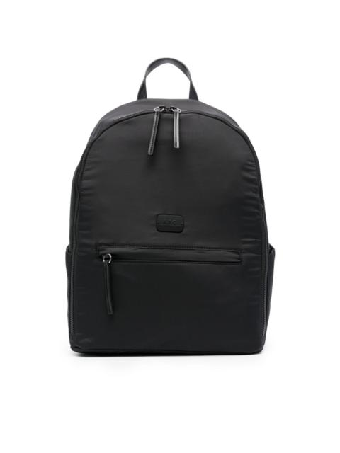 A.P.C. Blake logo-patch backpack