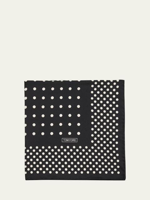 TOM FORD Men's Silk Pocket Square