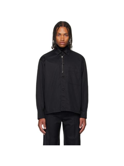 Lemaire Black Pyjama Shirt