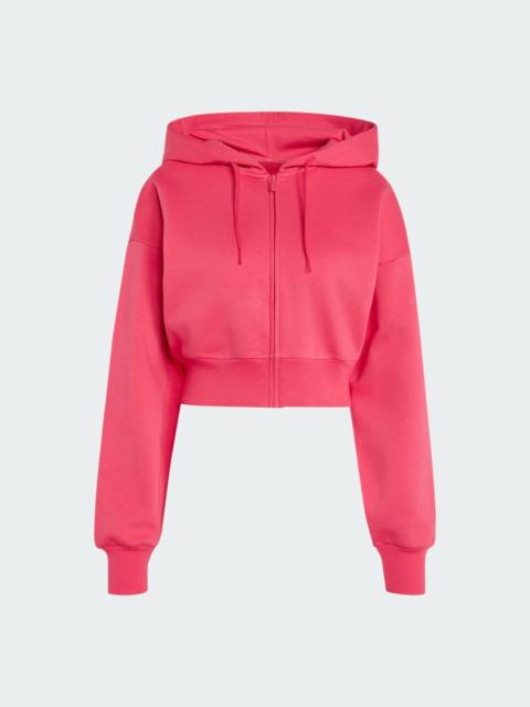 adidas Essentials Contemporary Fleece Full Zipper Hooded Jacket